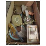 hand mirrors w brushes trinket box