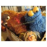 Cookie Monster Miss Piggy Kermit Snuffleupagus