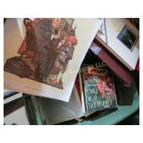 tote w many nice cook books prints photo books