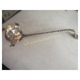 fancy vintage 2 sided ladle sterling silver 355 gr