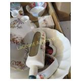 assorted china decor bowls misc