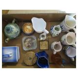 vintage creamers sugars trinket boxes misc