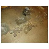 assorted clear glassware bowls glasses