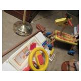 Playskool ride on horse driving toy wood hobby