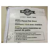 patio panel  pet door new in box