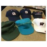 assorted new baseball hats