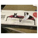 elevated pet bed new in box