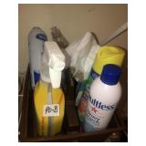 Misc cleaners partial in carrying case