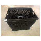 Large basket with webcam, mouse, misc cords