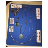 Sterling jewelry pieces