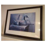 Large still life framed