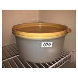 Tupperware cake taker and other storage container
