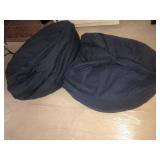 2 large bean bag chairs