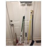 Dusters, mop, etc
