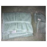 Large towel, wash cloths, hand towel