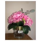 Faux flower decor