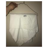 Linen tablecloth