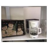 Coffee maker and misc