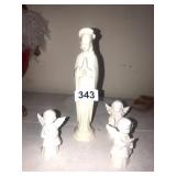 Western Germany praying and angels