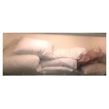 Pillows and bedding