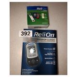 Reli On and lancing device