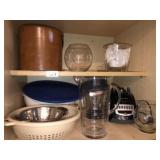 Misc cooking, glass, blender