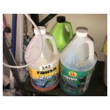 Rain X and Power washer concentrate *used
