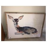 Deer framed