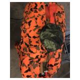 Size XL hunting jacket and small blind