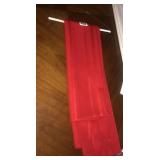 Red Linen tablecloth
