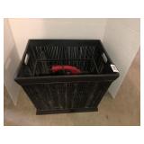 Large basket with Dirt Devil hand vac