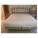 Bed complete with Serta mattress