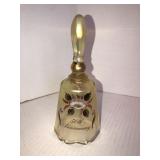 Fenton 50th Anniv. handpainted bell iridescent