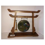 Tabletop gong dragon design 12.5x15