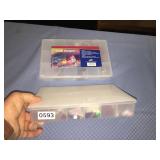 2 Craft keepers w/gems and misc