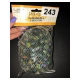 100 marbles and 2 shooters marbles unopened