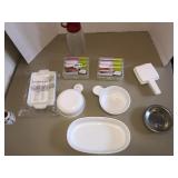 Baking bowls, sausage cooker, hot dog containers