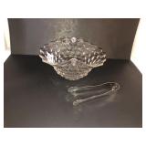 Fostoria American handled basket *no handle