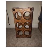 6 bottle wine rack 17in tall