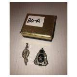 Eastern star and other pin