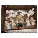 Assorted angel decor