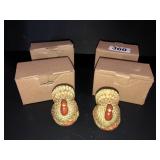 4 sets of turkey salt n pepper shakers