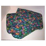 Easter place mats and hand towels