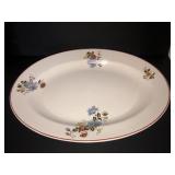 Cleveland china handpainted platter 14in