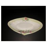 Nippon handpainted celery or relish dish 8in