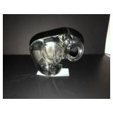 Small crystal elephant