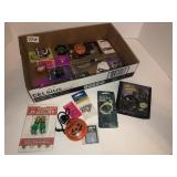 2 Italian bracelet charms, pumpkin necklaces, misc