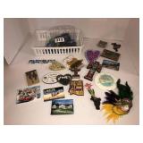 Magnets in small basket