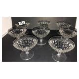 Fostoria American set of 8 sherbets