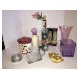 Coasters, misc glassware